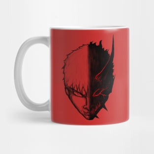 Half Face Demon Mug